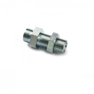 6d Straight Bulkhead Male To Male Hydraulic Fittings Adapter Connector