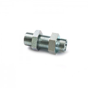 6d Straight Bulkhead Male To Male Hydraulic Fittings Adapter Connector