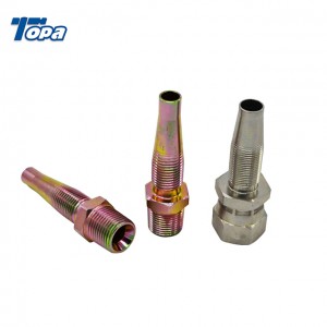 Gates 100r7 100r5 reusable jic high pressure hydraulic pipe fittings