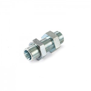 6d Straight Bulkhead Male To Male Hydraulic Fittings Adapter Connector