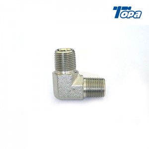 G2501 1NB9 Ss304 1/4-inch Hoses To 1/2 Npt Fittings Male To Male Pipe Adapters