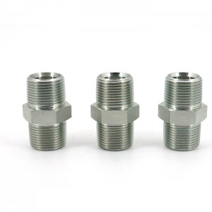 1t 11 To 9 Male To Male Bsp Thread Straight Hydraulic Fitting Adapters
