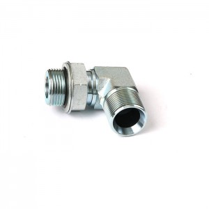 1BG9 zinc bsp thread male o-ring fitting 90°stainless steel adaptor