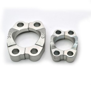 Iso 6162-2-sae J518 Black Metal Carbon Steel Whole Flange Clamps