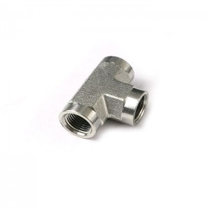 GN-08PK Forged Steel  NPT Threaded Female Tee