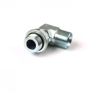 1BG9 zinc bsp thread male o-ring fitting 90°stainless steel adaptor